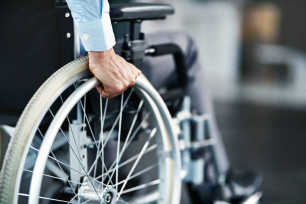 Person on wheelchair